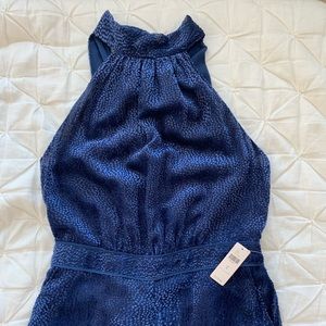 Crushed velvet Anthropologie Jumpsuit